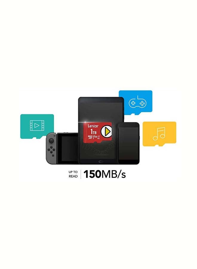 ليكسار بطاقة ذاكرة بلاي مايكرو SDXC UHS-I 128 GB - Image 3