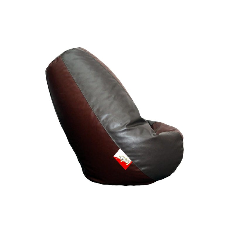 LAZYBAG Bean Bag Chair Furniture for Kids XXXXXL Bean Bag Cover Playing Video Games or Relaxing for classrooms daycares Libraries or Work from Home Dark and Light Brown 5XL Size - Image 4