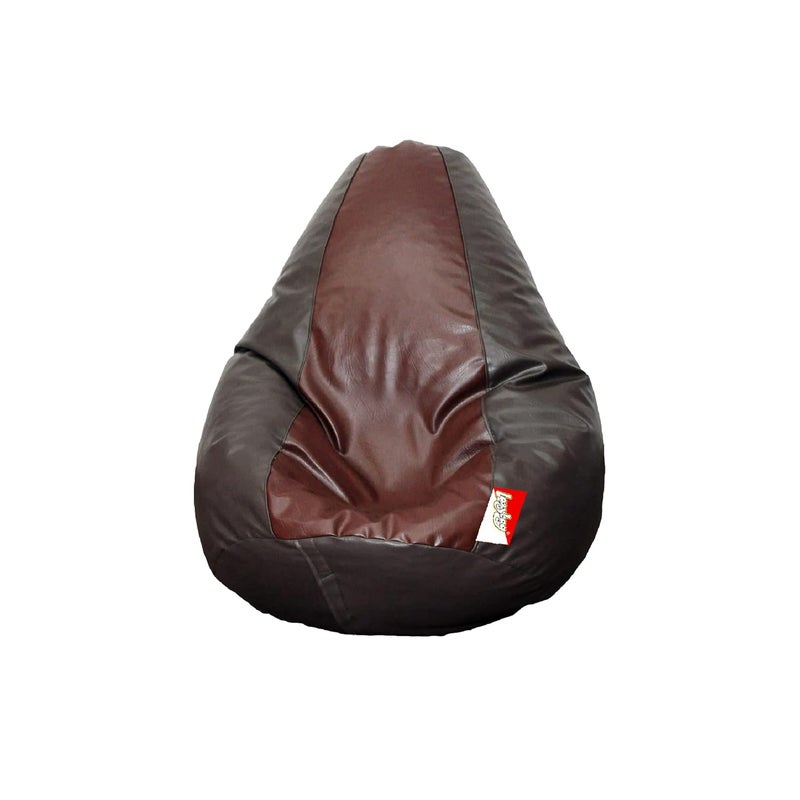 LAZYBAG Bean Bag Chair Furniture for Kids XXXXXL Bean Bag Cover Playing Video Games or Relaxing for classrooms daycares Libraries or Work from Home Dark and Light Brown 5XL Size - Image 1