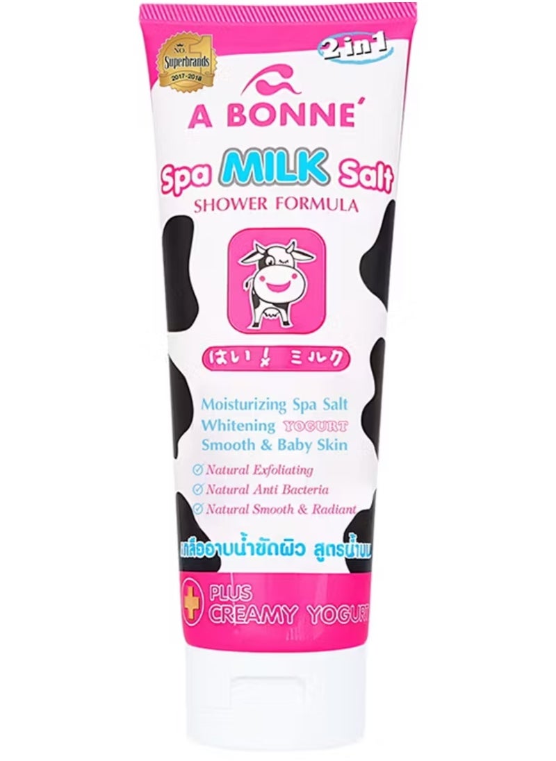A Bonne' Spa Milk Salt Shower Formula 350 ml 