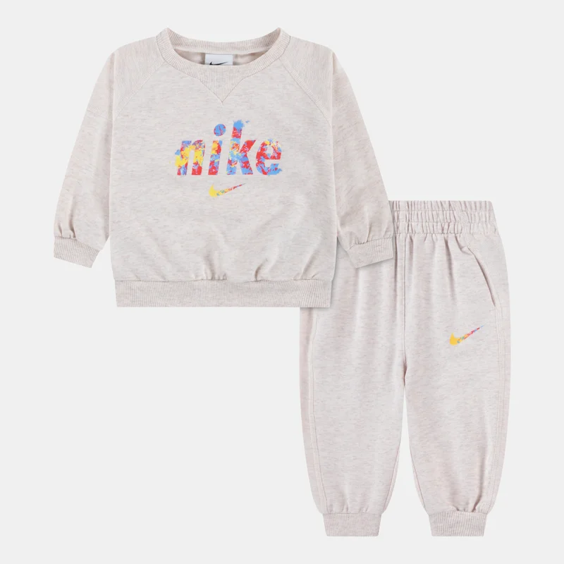 نايكي Kids' E1D1 Sweatshirt and Sweatpants Set