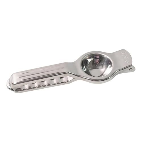 SUPERMOM Lemon Squeezer with Built-in Bottle Opener 1 Pc – Heavy Duty Stainless Steel Large Handheld Citrus Press with Comfortable Handle – Manual Fruit Extractor for Lemon & Kitchen Juice Making Tool - Image 4