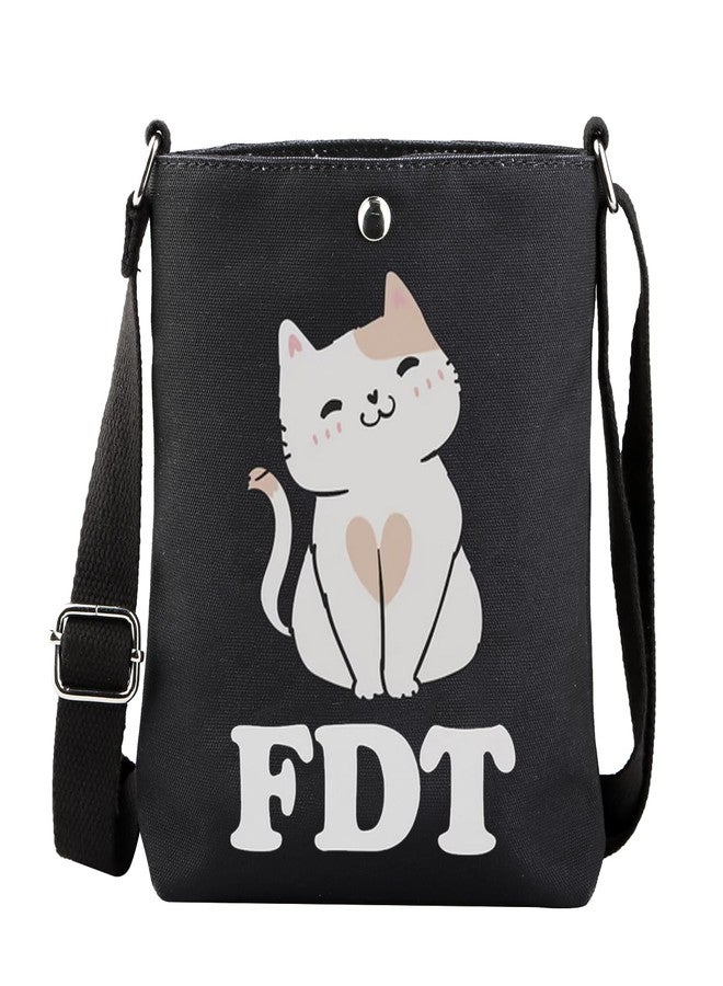 MAOFAED FDT Crossbody Bag, Funny President Election Gift, Vote Day Gift, Cat Lady Gift, Cat Lover Present(fdt) - Image 1