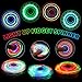 Fasray Fidget Spinner 2 Pack Light up Sensory Fidget Toys Adults Kids 4812 with Autism ADHD Kids Easter Basket Stuffers Easter Egg Fillers Glow Anxiety Toys Stress Relief Teen Boy Gifts Classroom Prizes - Image 4