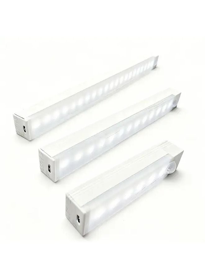 Portable LED Motion Sensor Warm Light Strip 30cm USB Magnetic Rechargeable Indoor Outdoor - Image 4