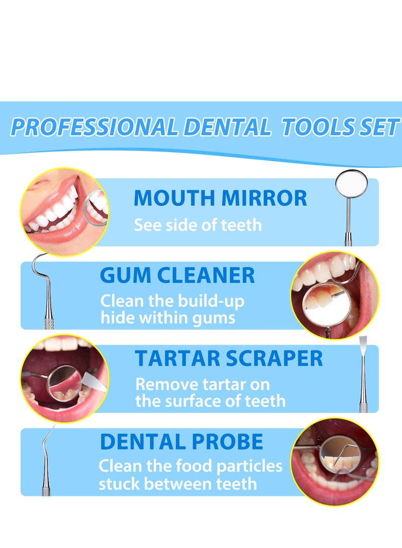 سيفودون طقم أسنان مؤقت بديل، حشوة أسنان مع حبيبات ترميم مؤقتة لاستبدال الأسنان المفقودة، مجموعة ترميم الأسنان للأسنان المفقودة والمكسورة، مع 4 قطع من أدوات ترميم الأسنان (30 مل) - Image 5