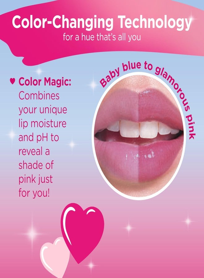 Softlips Magic Color Lip Balm, Glamorous Pink, Color-Changing Lip Care, Hydrating, 10-Hour Moisture for All-Day Softness, Mellow Mint Flavor, 1 Tube - Image 2
