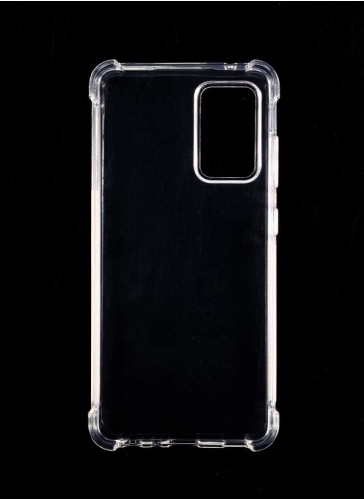 Raxoom Samsung Galaxy A72 Case Cover Protective Shock Absorption Bumper soft Transparent Case (Clear) - Image 2