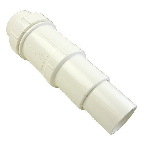 LASCO 202110 Telescopic KwikRepair Coupling 2 White