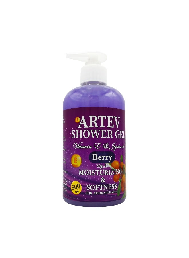 ARTEV Shower Gel With Berry - 500ML - Image 1