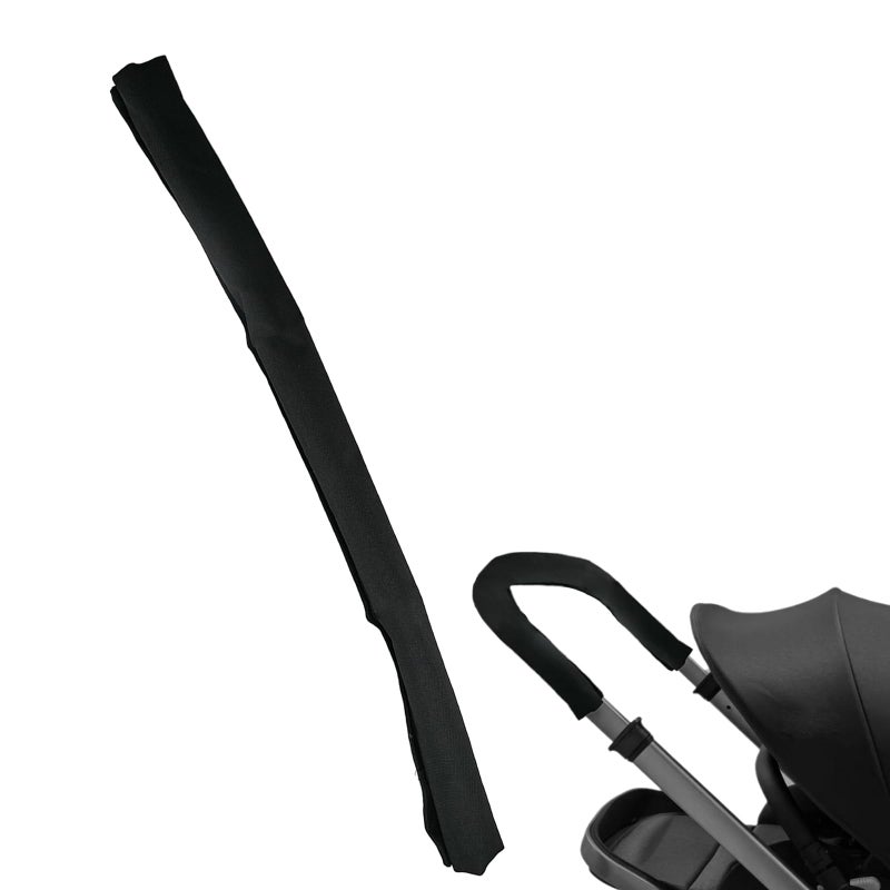 CaoXiong 264118118in Armrest Handle Cover Universal Handle Cover Handle Sleeve Replacement PushchairDust Proof Protector Sleeve Cover Accessory for Pushchair PramBlack - Image 3