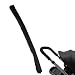 CaoXiong 264118118in Armrest Handle Cover Universal Handle Cover Handle Sleeve Replacement PushchairDust Proof Protector Sleeve Cover Accessory for Pushchair PramBlack - Image 2