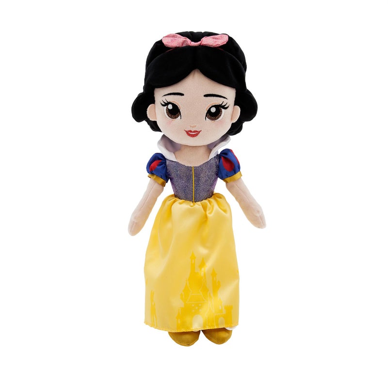 Disney Store Official Disney Princess Plush Doll (Snow White) Medium 14 Inches, Disney Princess Dolls with Embroidered Features, Disney Plush Toys, Princess Toys for Girls - Image 1