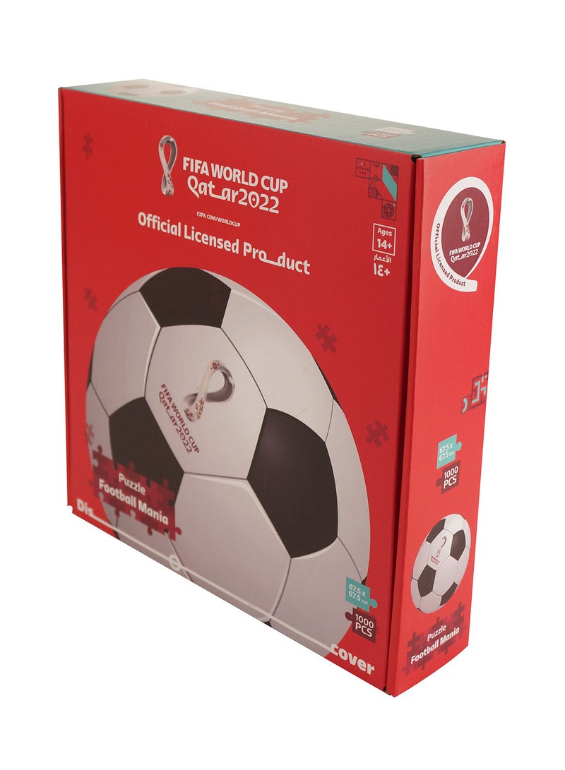 FIFA World Cup Qatar 2022 1000 Piece Square Official Themed Jigsaw Puzzle Frame Learning Educational Toys  - Image 4