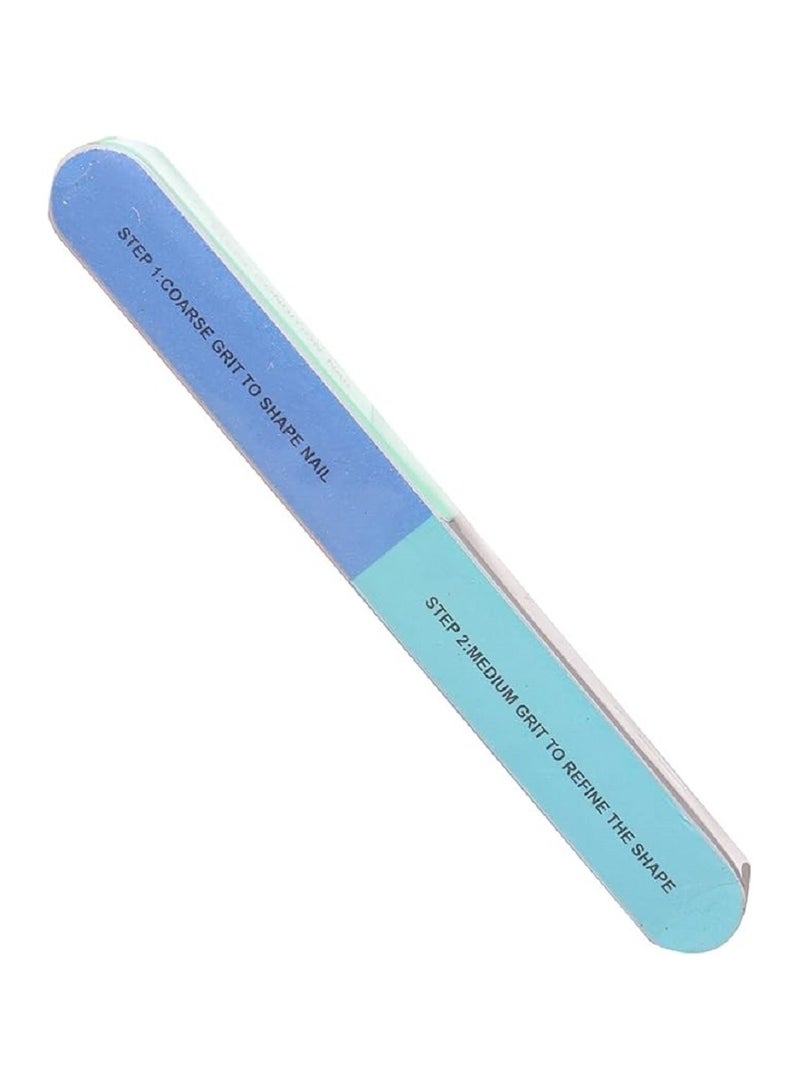 7-facet nail file - multi-colour - Image 1