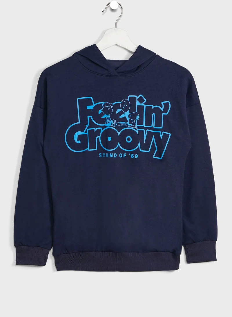 Peanuts Youth Snoopy Hoodie