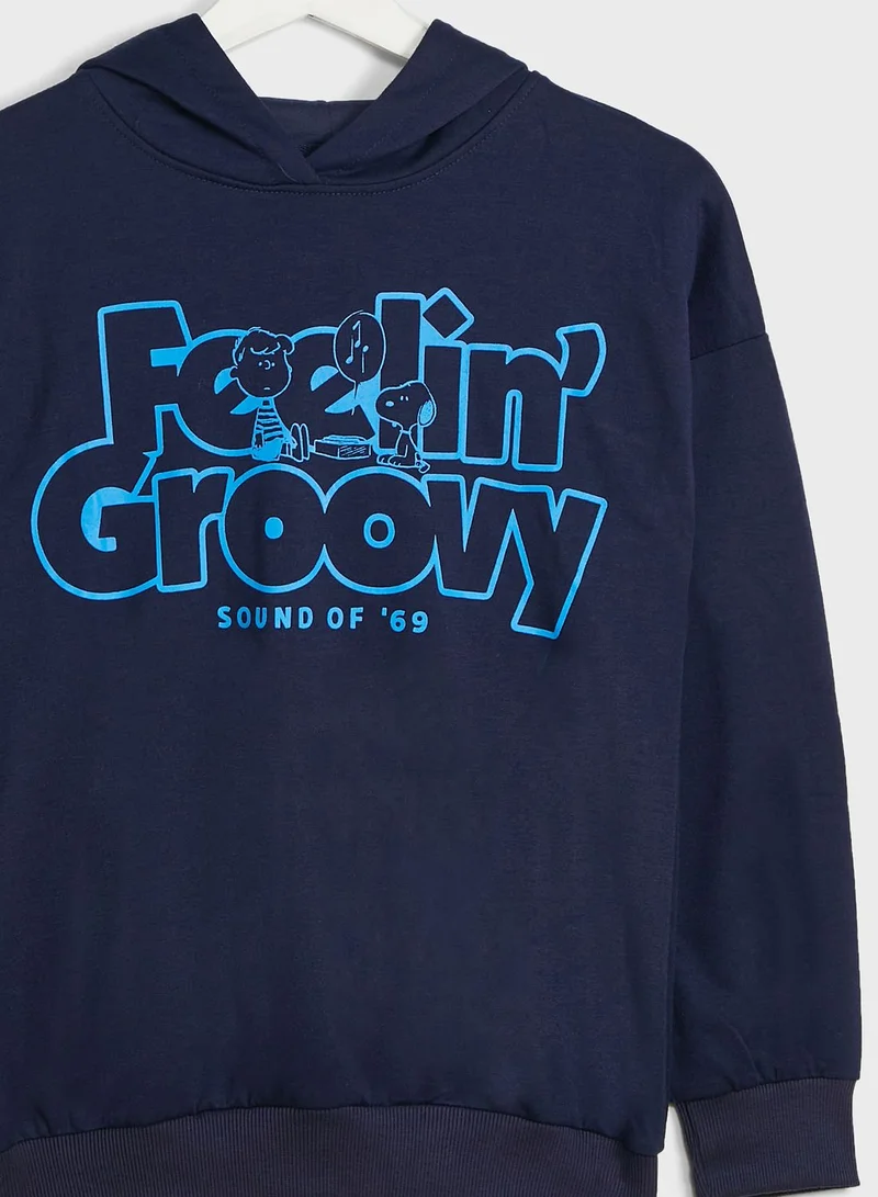 Peanuts Youth Snoopy Hoodie