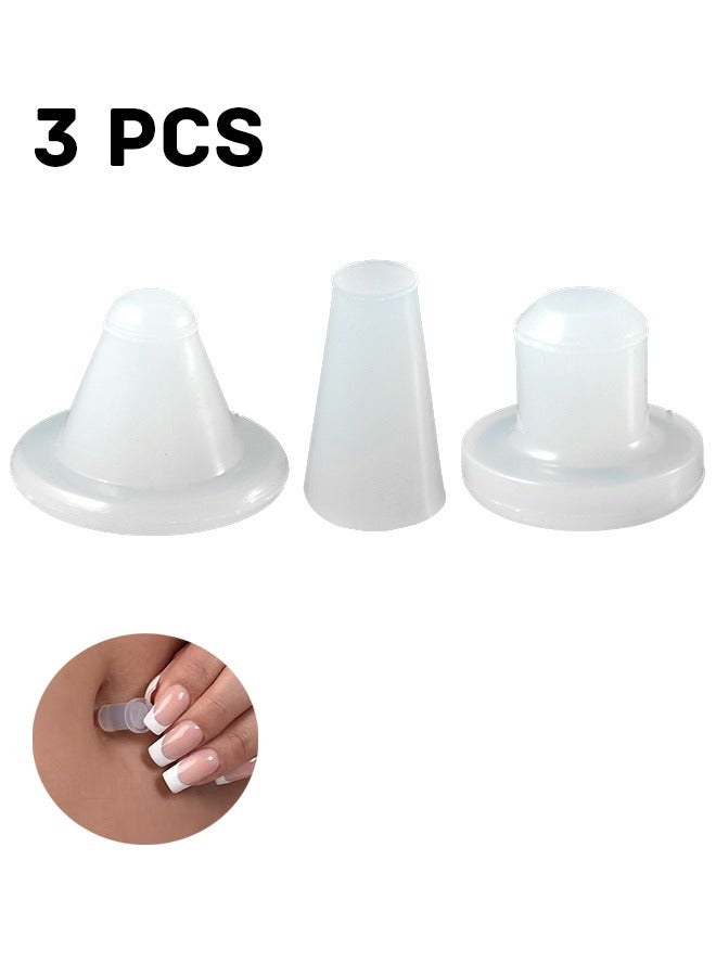 Realfrog 3Pcs Conical Silicone Belly Button Shaper, Conical And Cylindrical, Abdominoplasty Silicone Belly Button Shaper  - Image 1