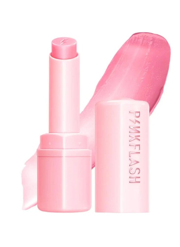 Pink Flash بلسم شفاه مجدد للون بترطيب عميق  Petal Pink Pk01  - Image 1
