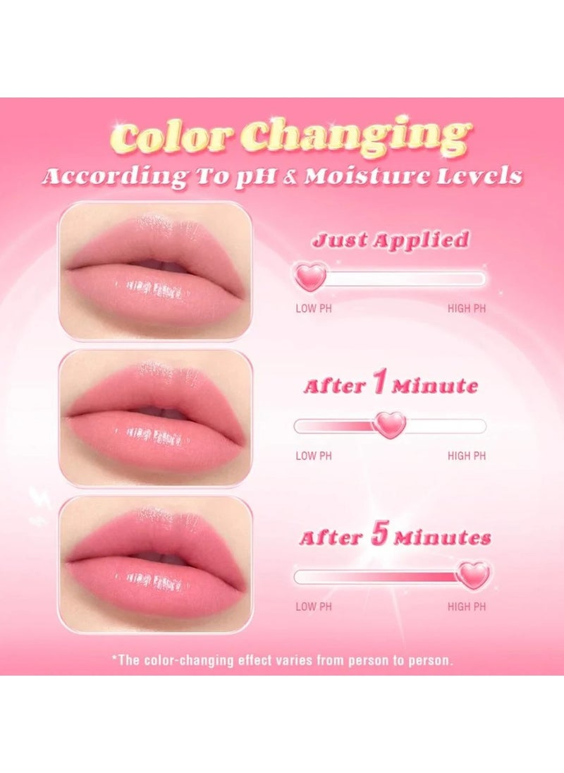 Pink Flash بلسم شفاه مجدد للون بترطيب عميق  Petal Pink Pk01  - Image 2