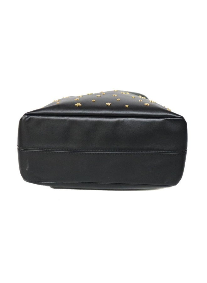 Tory Burch حقيبة جلدية صغيرة مرصعة بالنجوم - Image 4