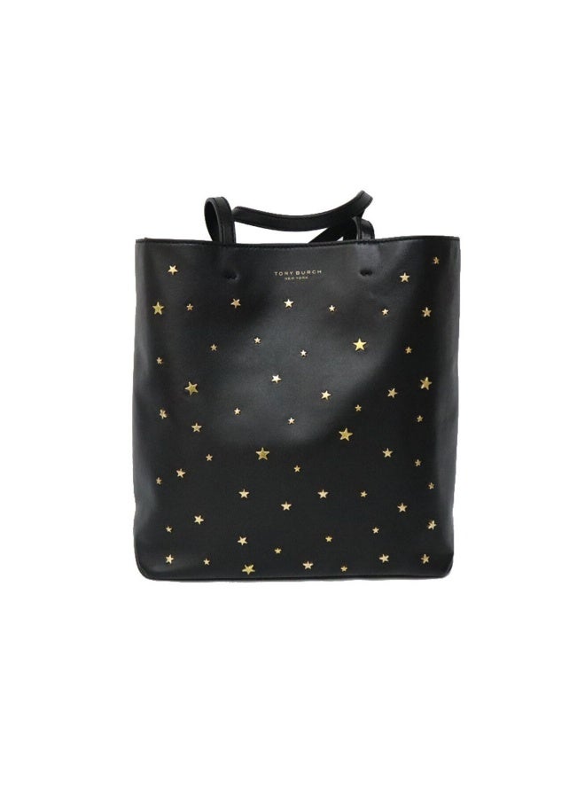 Tory Burch حقيبة جلدية صغيرة مرصعة بالنجوم - Image 1