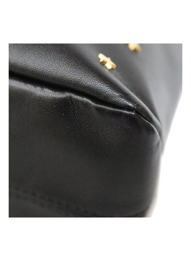 Tory Burch حقيبة جلدية صغيرة مرصعة بالنجوم - Image 3