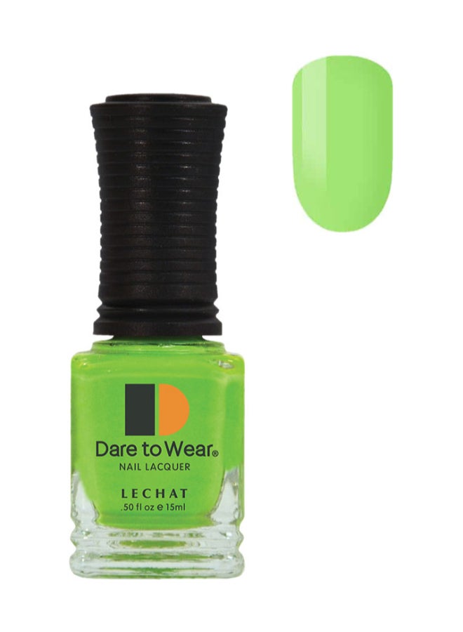Lechat Nail Polish Super Shine Long Wear Lacquer Quick Drying Nail Color Resists Chips Fading Lasts Up To 3 Weeks Precise Application In One Stroke Nail Paint  Spearmint Dw120