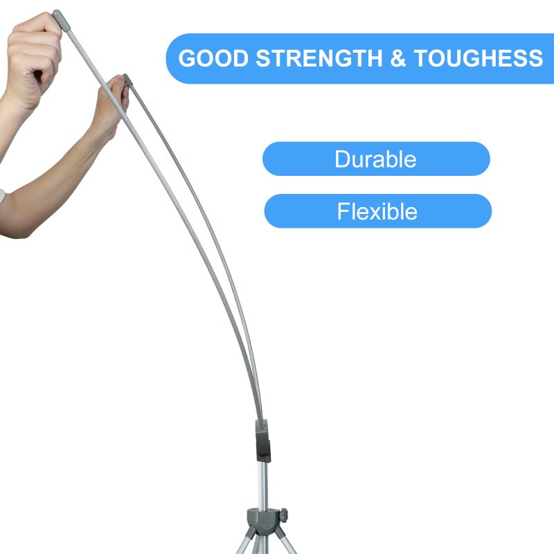 SUERUI Adjustable X Banner Stand Fits Any Banner Size Width 23" to 32" and Height 63" to 78" - Image 5