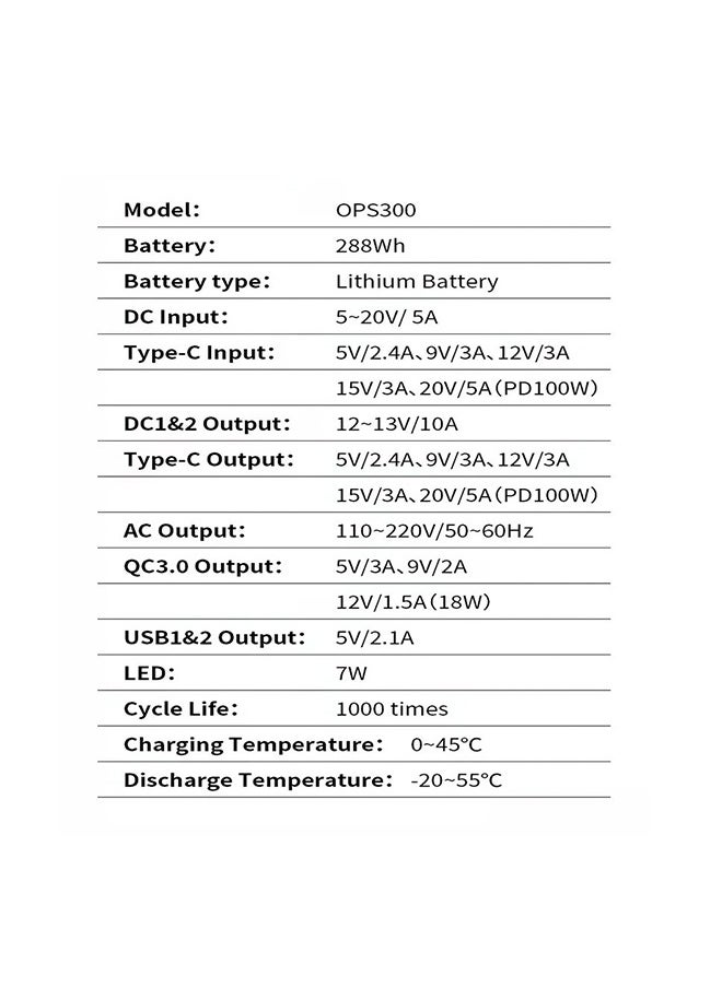 Generic - Portable Power For Emergencies Power Outages And Camping With High Quality Flashlight - Image 1