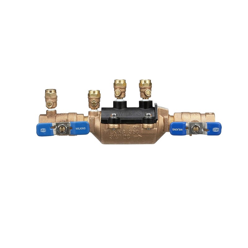 Zurn Wilkins 3/4" 350 Double Check Backflow Preventer - Image 1