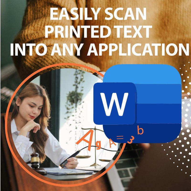 Scanmarker هايلايتر رقمي - قلم ماسح ضوئي وقارئ - إصدار USB (ماك ووين) - Image 4