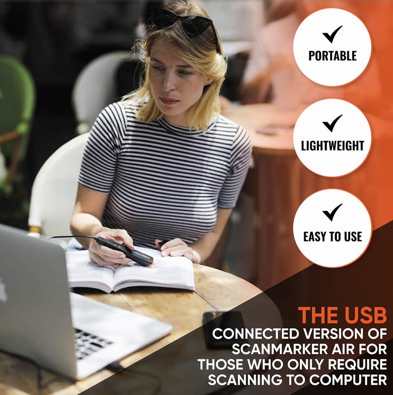 Scanmarker هايلايتر رقمي - قلم ماسح ضوئي وقارئ - إصدار USB (ماك ووين) - Image 3