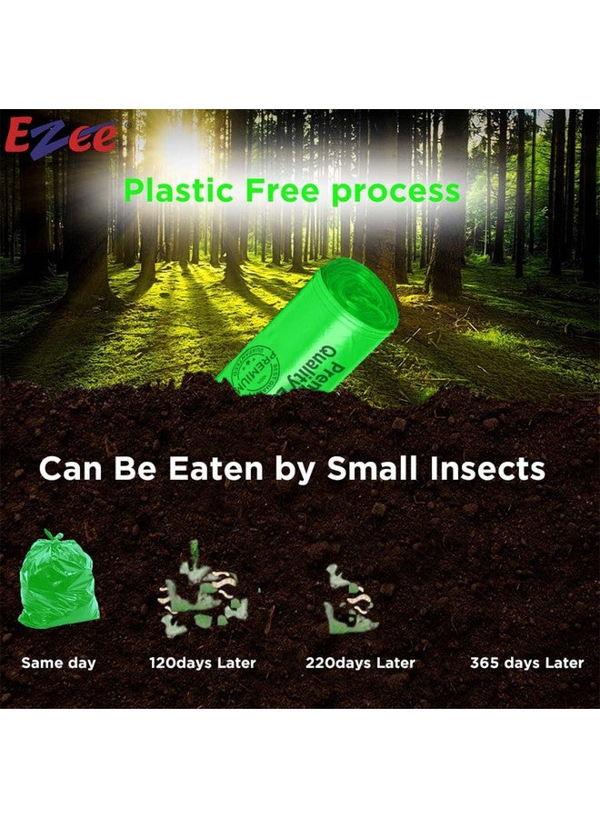 Ezee Live Life Ezee Way Ezee Premium Eco Friendly Medium Garbage Bags/Trash Bags/Dustbin Bags, 19 X 21 Inches Pack of 12  - Image 4
