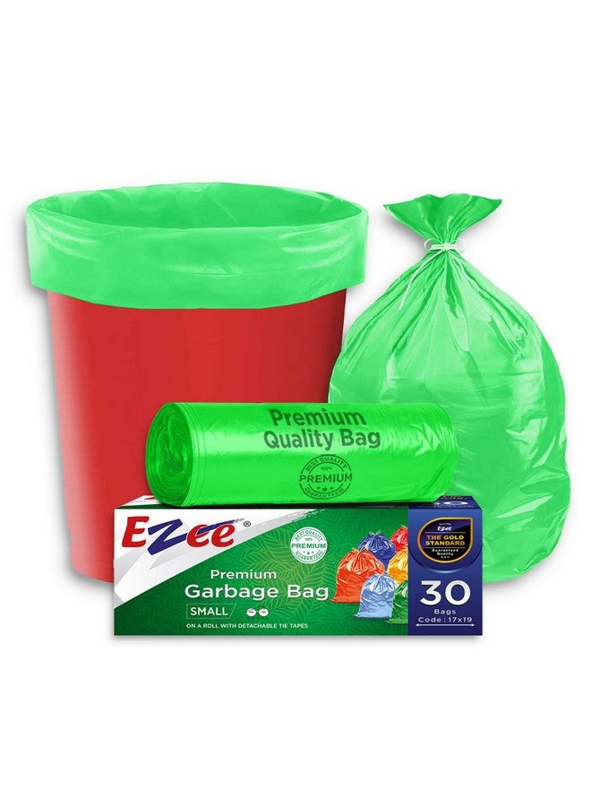Ezee Live Life Ezee Way Ezee Premium Eco Friendly Medium Garbage Bags/Trash Bags/Dustbin Bags, 19 X 21 Inches Pack of 12  - Image 2