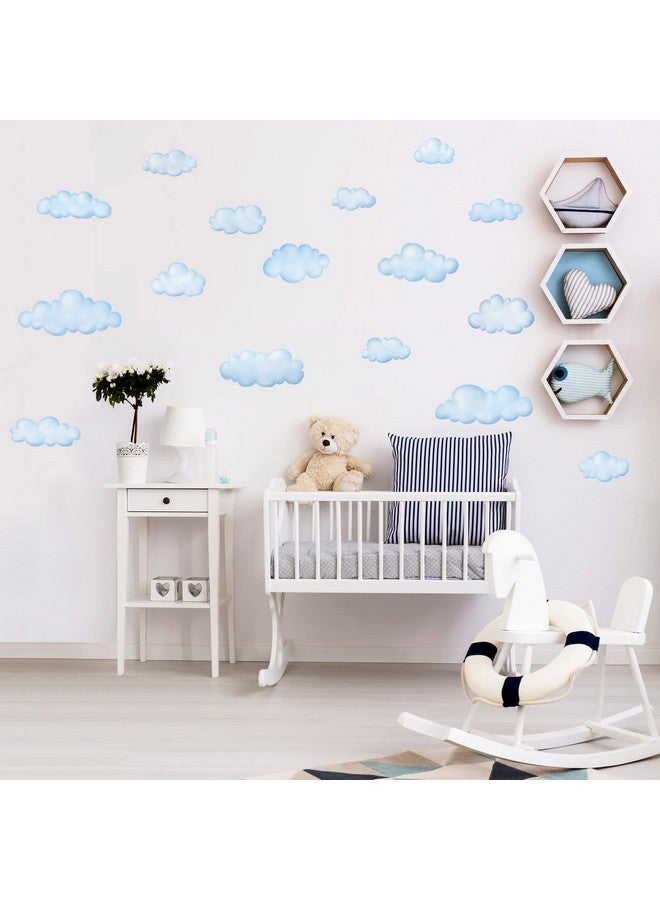 Decowall Ds91702 Clouds Kids Wall Stickers Wall Decals Peel And Stick Removable Wall Stickers For Kids Nursery Bedroom Living Room Décor - Image 3