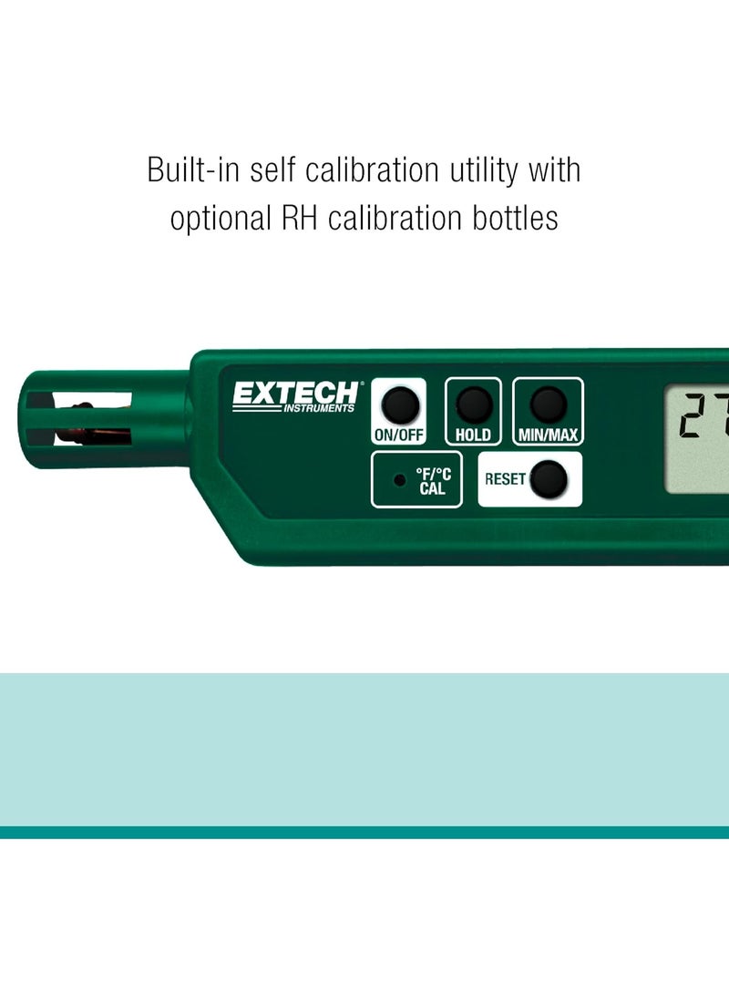 Extech Extech 445580 Humidity and Temperature Pen Sized Meter with Pocket Clip  - Image 5