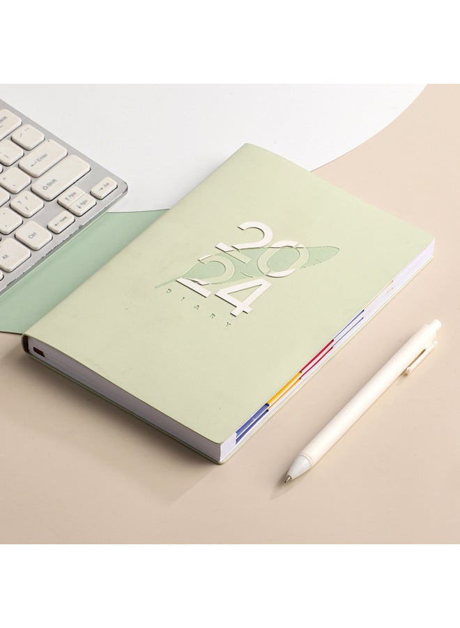 QUICK English Day Book 365 Days Daily Plan Book Spanish Time Management Notebook - Image 3