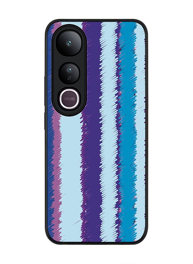 Stylizedd For vivo V50 Lite Case,Slim fit Camera Protection, Shockproof Thin Phone cover  - Lines Of Violet