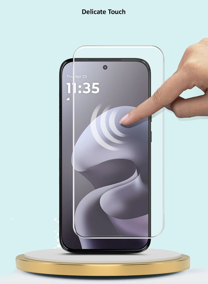 GMAX [2 PACK] Motorola Moto G67 5G / Moto G87 5G 2026 GMAX Premium Series Curved Edges 9H 2.5D Tempered Glass Screen Protector - Clear - Image 5