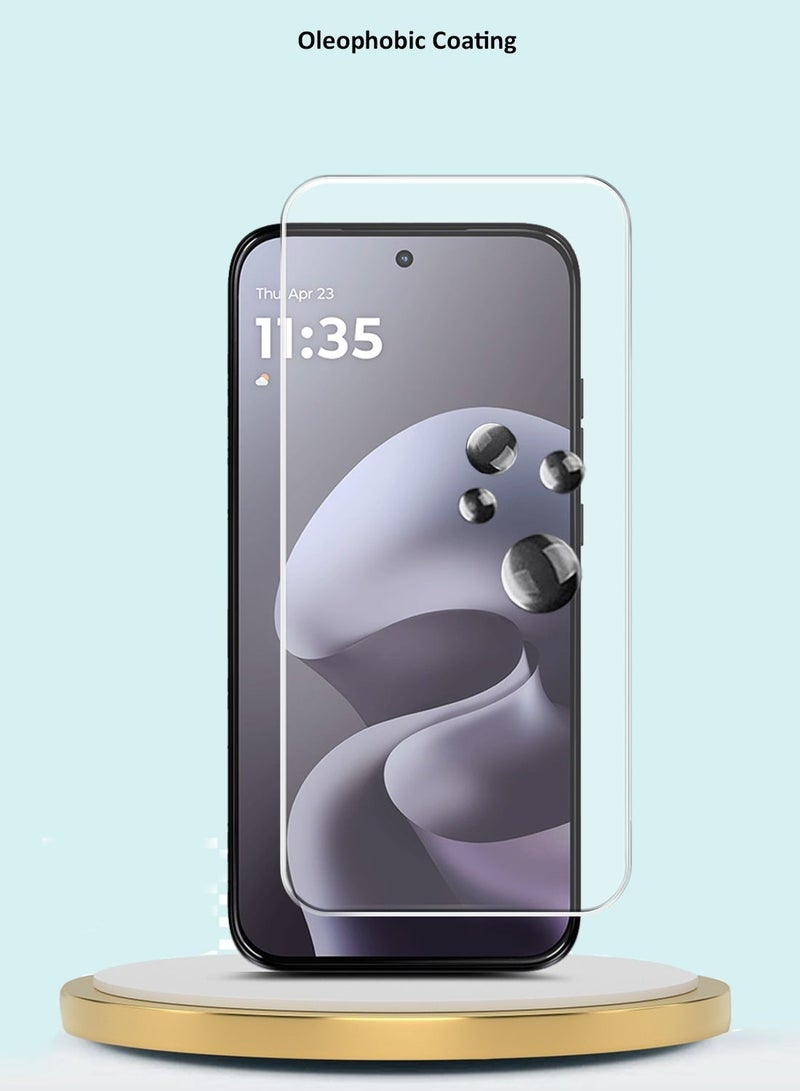 GMAX [2 PACK] Motorola Moto G67 5G / Moto G87 5G 2026 GMAX Premium Series Curved Edges 9H 2.5D Tempered Glass Screen Protector - Clear - Image 3