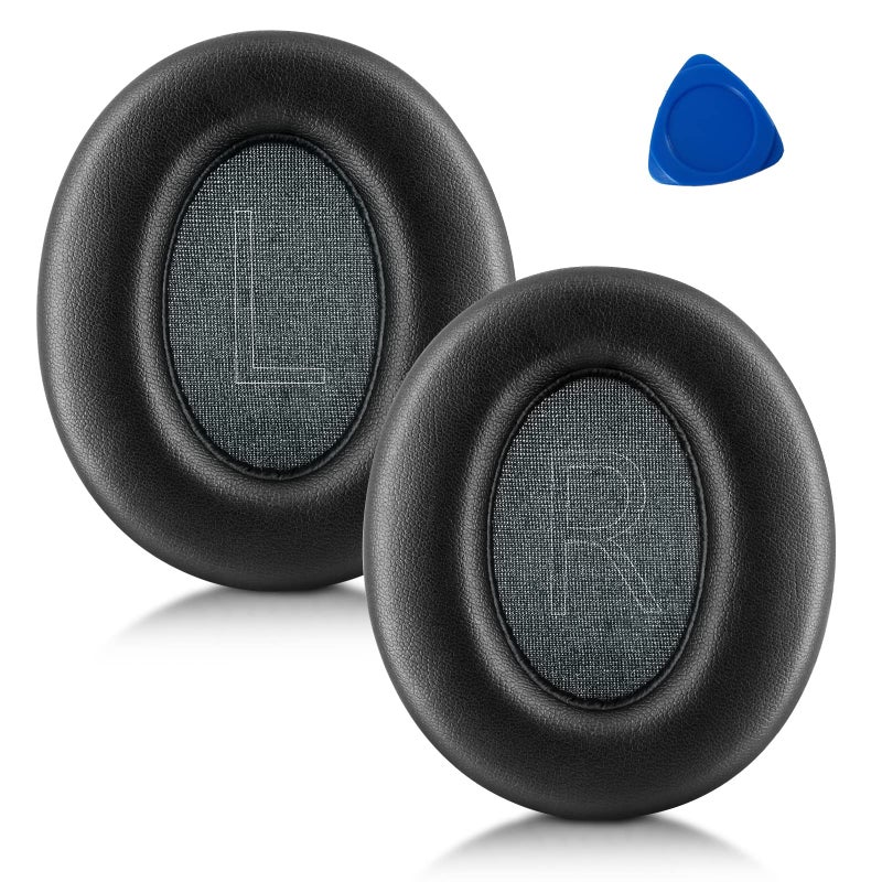 ZLiT Earpads for Anker Life Q20 Q20 BT Headphone Ear Cup Replacement Earpads Cushions Earmuffs Pads(Black) - Image 1