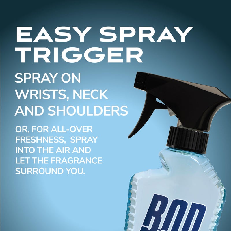 BOD man Fragrance Body Spray, Calm Air, 8 fl oz - Image 3
