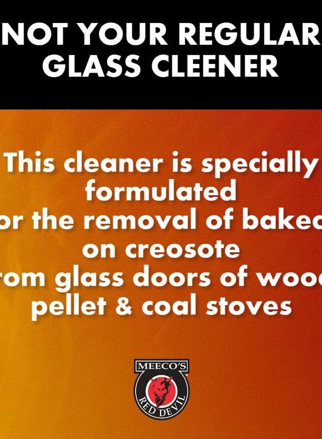 MEECO'S RED DEVIL 701 Woodstove Glass Cleaner (16oz) - Image 2