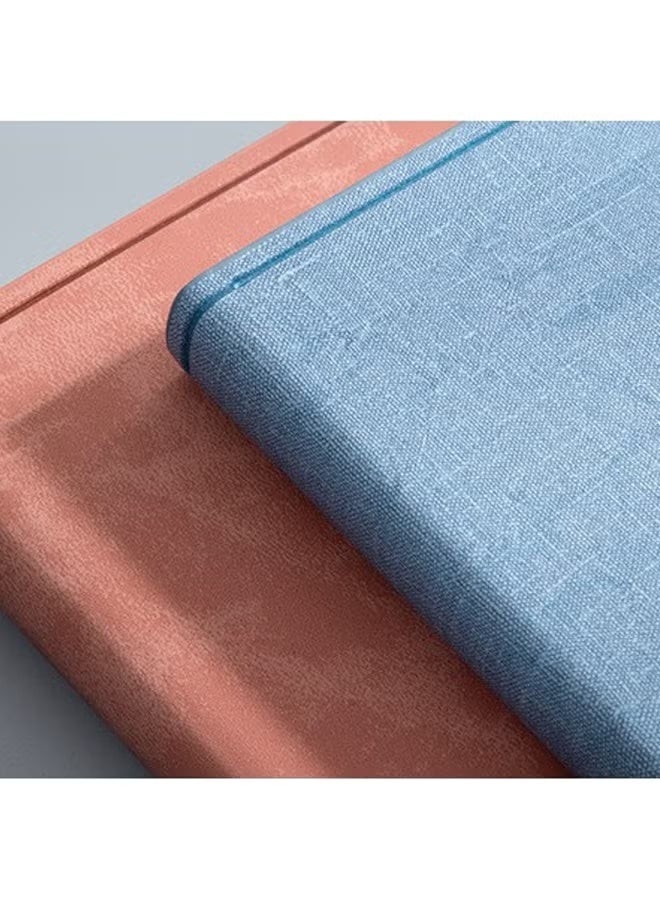 بداية مثالية 3 قطع من دفاتر الملاحظات ذات الغلاف الصلب، دفتر ملاحظات كلاسيكي مبطن مع قلم، دفتر يوميات A5، دفاتر ملاحظات، مجموعة من 3 دفاتر ملاحظات صغيرة، دفاتر ملاحظات، دفاتر كتابة ومذكرات - مبطنة بشكل فردي، 200 صفحة - Image 5