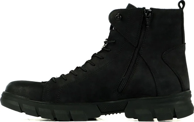 Hammer Jack Aversa Black Men's Genuine Leather Boots 102 20725 V3