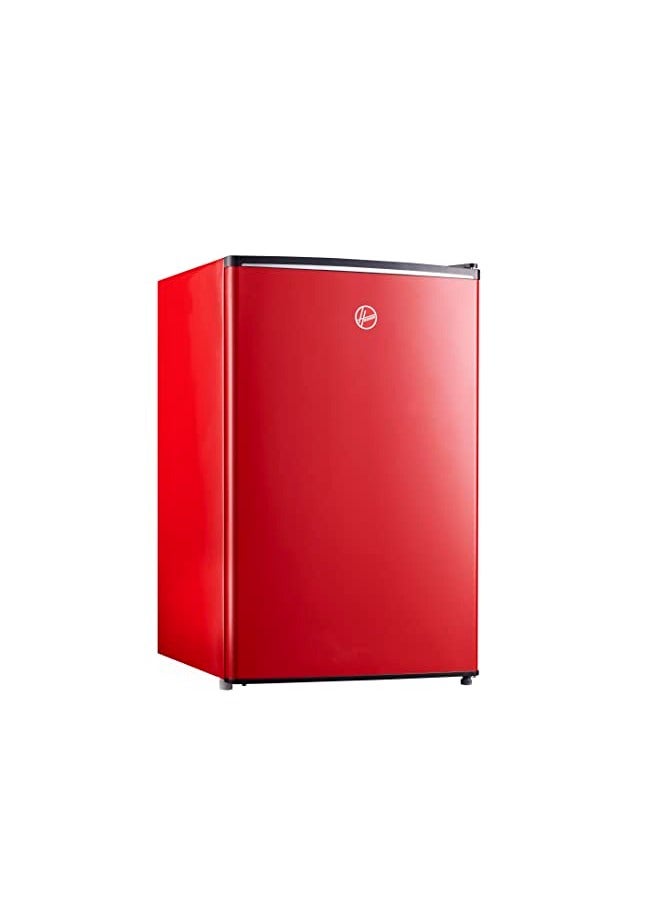 HOOVER 160L Single Door Compact Refrigerator with Freezer Compartment - Mechanical Control, Adjustable Thermostat,1 Removable Shelf, Defrost Feature, 1 Year Warranty, Red- HSD-K160-R 160 L HSD-K160-R Red - Image 2