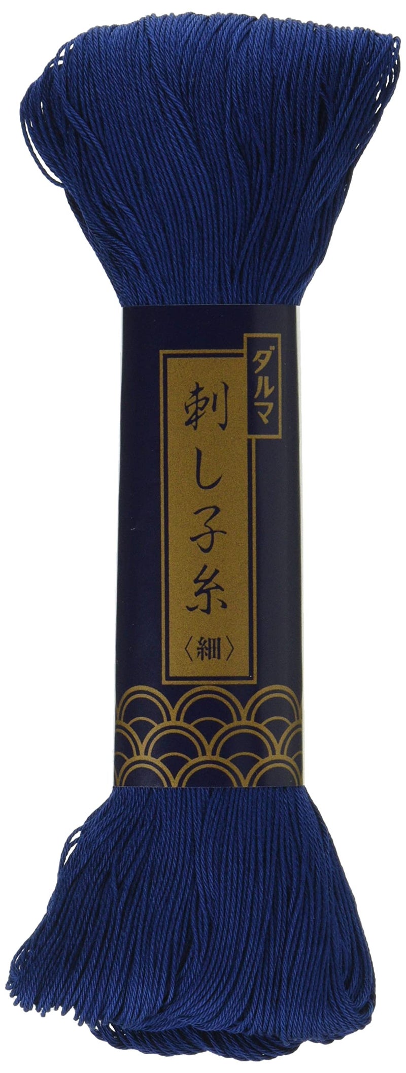 Daruma Sashiko Thread Thinner 170 Meters Skein -Col.6 Darkblue - Japanese Quilting & Embroidery - Image 4