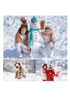SYOSI Winter Ear muffs Faux Fur Warm Earmuffs Adjustable Foldable Outdoor Ear Warmers For Women Girls Men，1pack/2pack  - Image 4