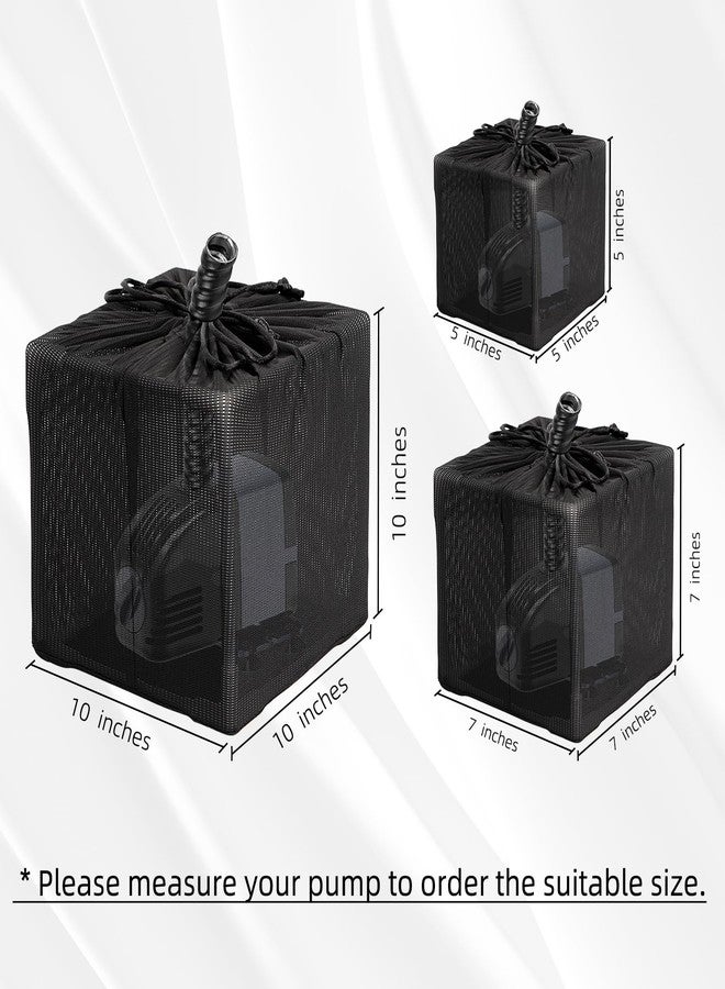 Fineday Pond Filter, Anti-Clogging Outdoor Mesh Water Pump Cover Barrier Bag Box Basket (7 inch) - Image 3